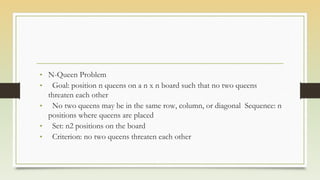 n queen problem | pptx | board games and puzzles |... Chapter 4 stack | PDF
