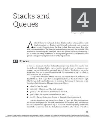 Chapter 4 stack and queue | PDF