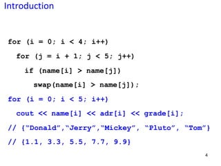 Chapter 4 - Structures - Student.pdf - slides | PDF
