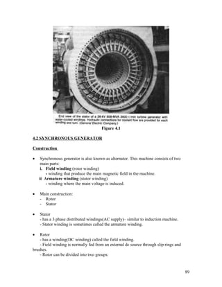 Chapter 4 synchronous machine | PDF