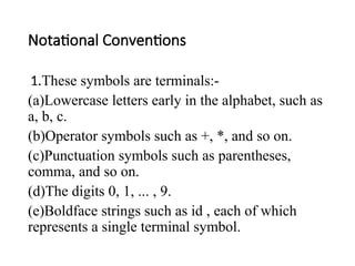 Chapter 4 of Compiler Design - Syntax Analysis_2.ppt