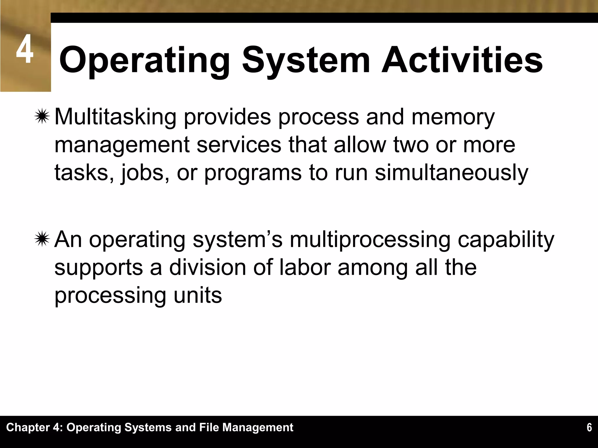 Chapter 4 Wendys Op Systems & File Mgt