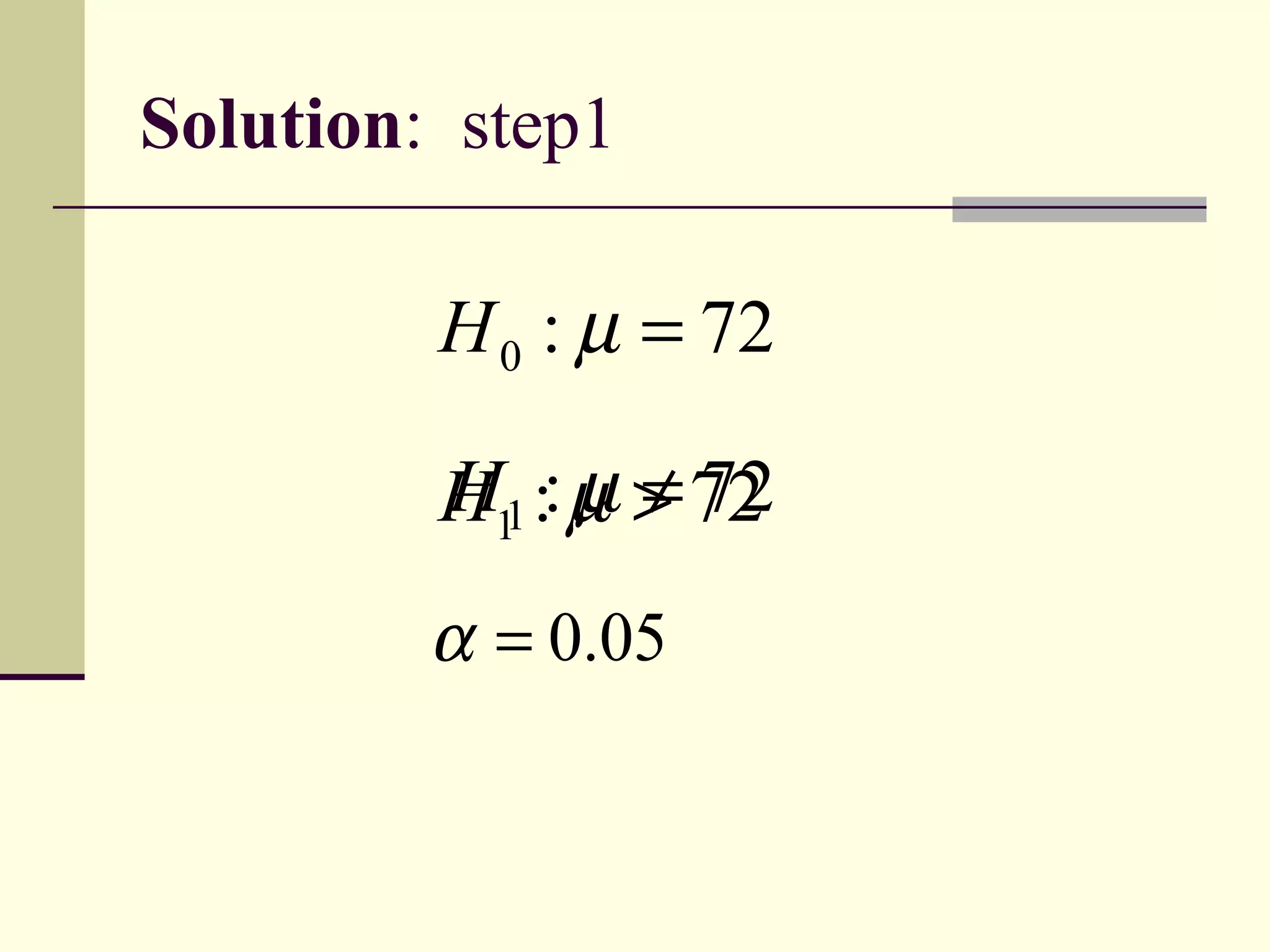 Solution :  step1 