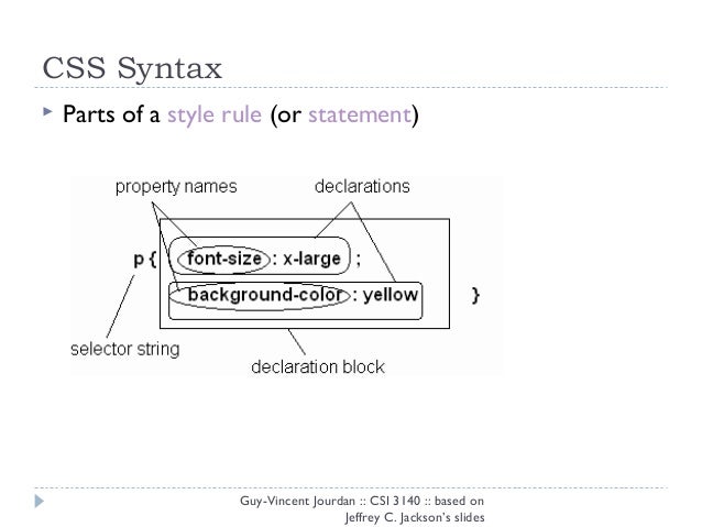 Chapter 4a cascade style sheet css