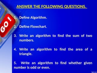 Chapter 4 Algorithms and Flow Charts.pptx