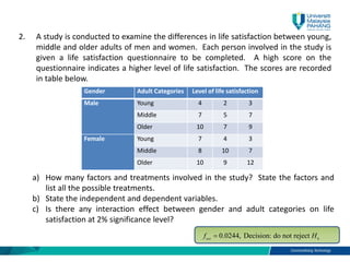 CHAPTER 4, ANALYSIS OF VARIANCE (ANOVA) APPLIED STATISTICS | PDF