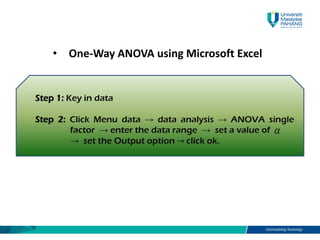 CHAPTER 4, ANALYSIS OF VARIANCE (ANOVA) APPLIED STATISTICS | PDF