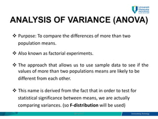 CHAPTER 4, ANALYSIS OF VARIANCE (ANOVA) APPLIED STATISTICS | PDF