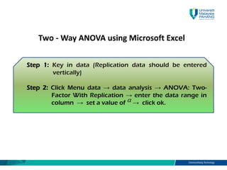 CHAPTER 4, ANALYSIS OF VARIANCE (ANOVA) APPLIED STATISTICS | PDF