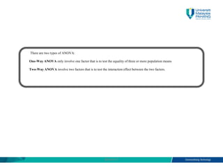 CHAPTER 4, ANALYSIS OF VARIANCE (ANOVA) APPLIED STATISTICS | PDF
