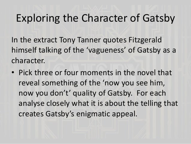 The Great Gatsby Chapters 4 And 5 The Great Gatsby Chapters 4 And 5