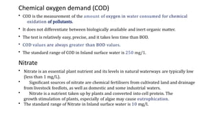 Cod Ppm CHAPTER four and five water and groundwater quality monitoring .pptx