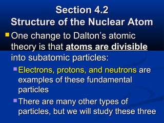 Chapter 4 atomic structure | PPT