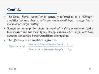 Comprehensive Overview of Optoelectronic Devices and Amplifiers in ...