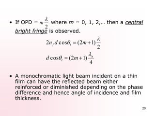 Chapter 4b interference | PPTX