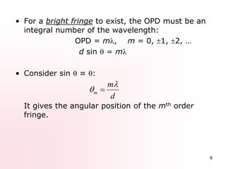 Chapter 4b interference | PPTX