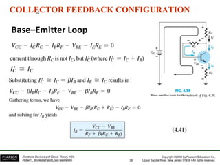 Base Emitter Loop Chapter 4 Boylstead DC Biasing-BJTs.pptx
