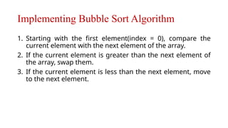 Chapter #4 (Bubble Sort jfdkjffdfdf).pptx