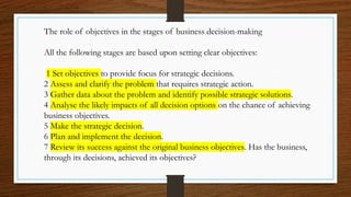 Chapter 4 Business objectives.pptx igcse business | PPTX