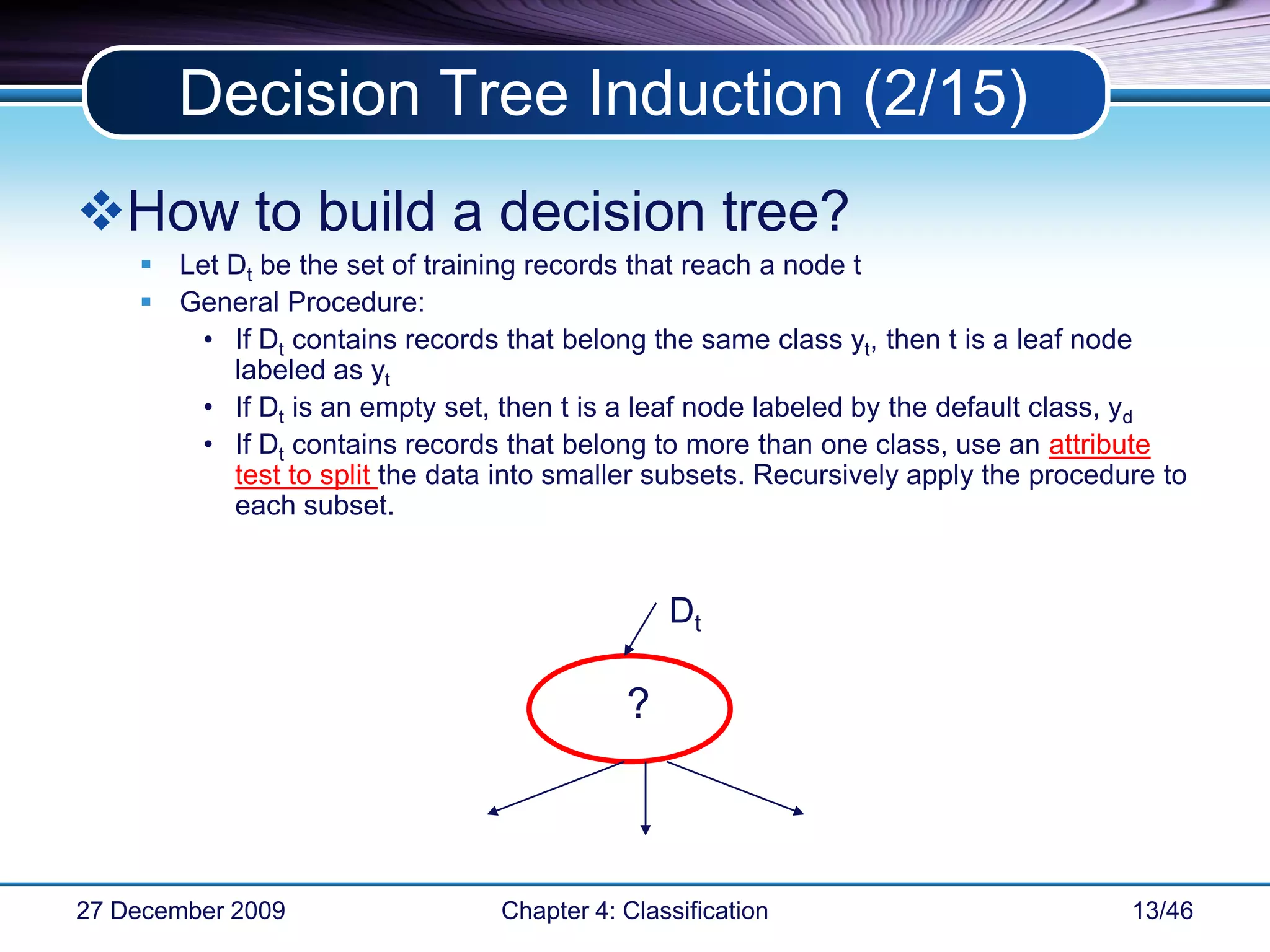 Chapter 4 Classification | PPTX
