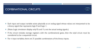 Chapter 4 Combinational digital system design pdf | PDF
