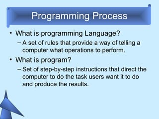 Chapter 4 computer language | PPT
