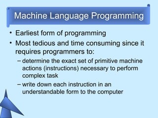 Chapter 4 computer language | PPT