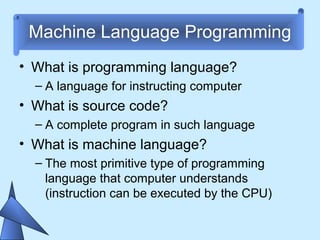 Chapter 4 computer language