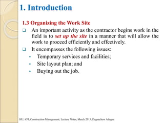 Chapter 4 Construction Project Management. Lec 4.ppt