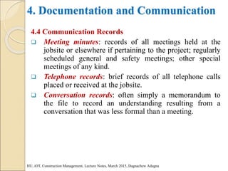 Chapter 4 Construction Project Management. Lec 4.ppt