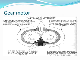 Gear motor
 