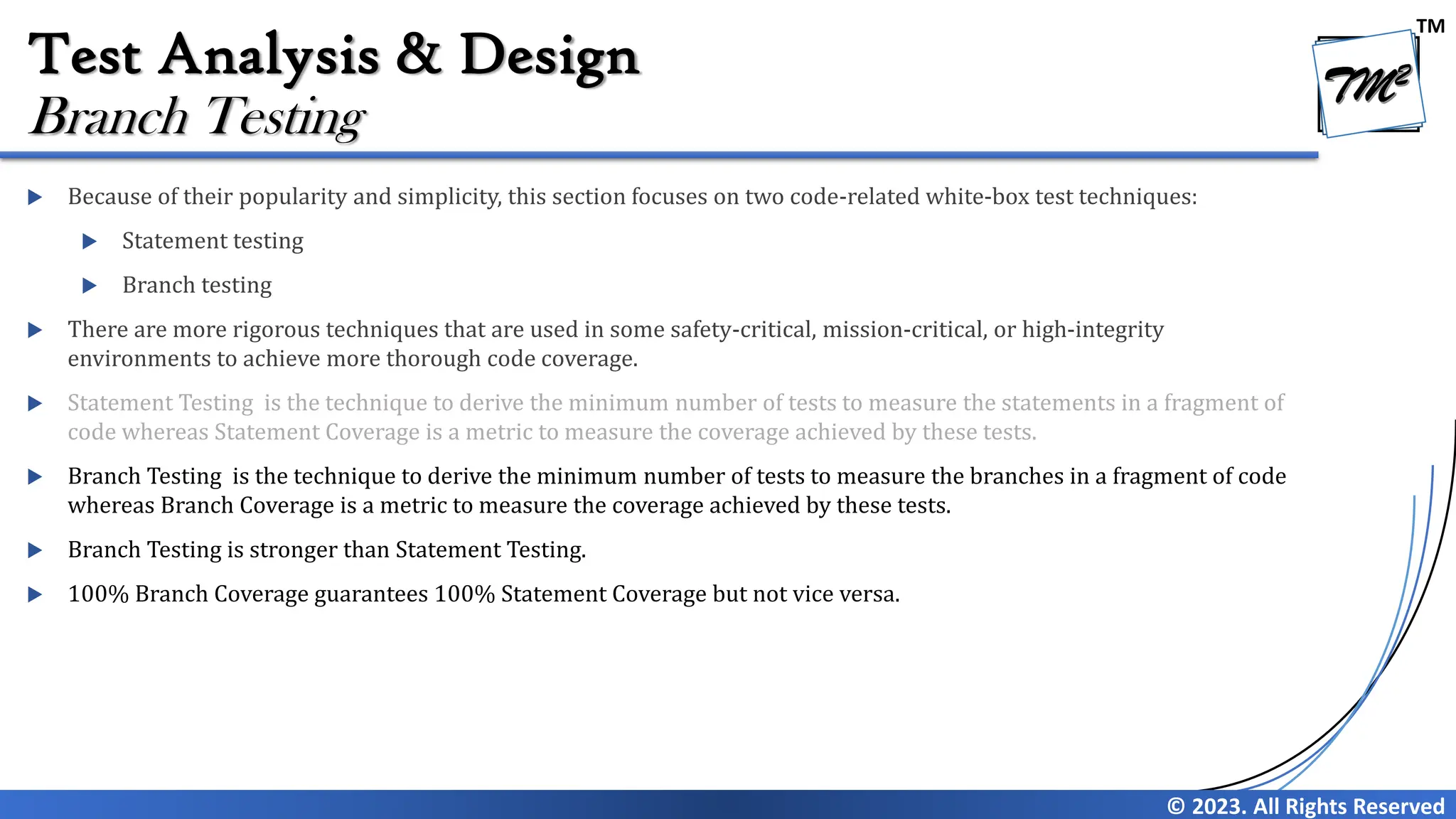 Chapter 4 - Test Analysis & Design Techniques V4.0 | PDF