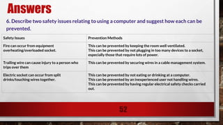 Connection Safety Problem Solving Chapter 4 E-Safety and Health & Safety | PDF