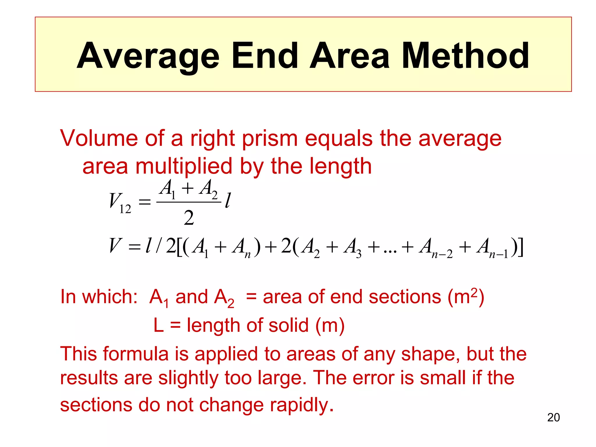 Chapter 4 earth work and quantities new | PPT