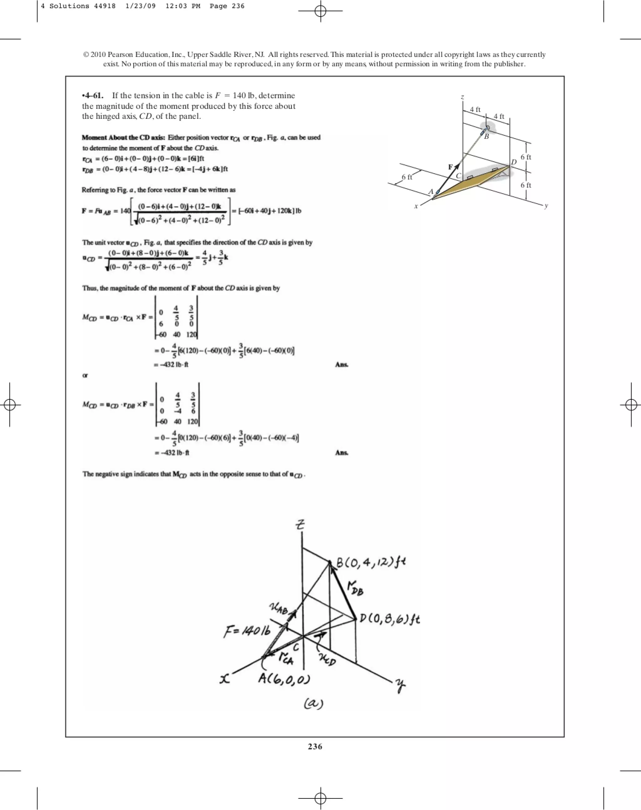 Chapter 4 Engineering Mechanics Statics R C Hibbeler 12th Edition Chapter 4 Engineering Mechanics Statics R C Hibbeler 12th Edition