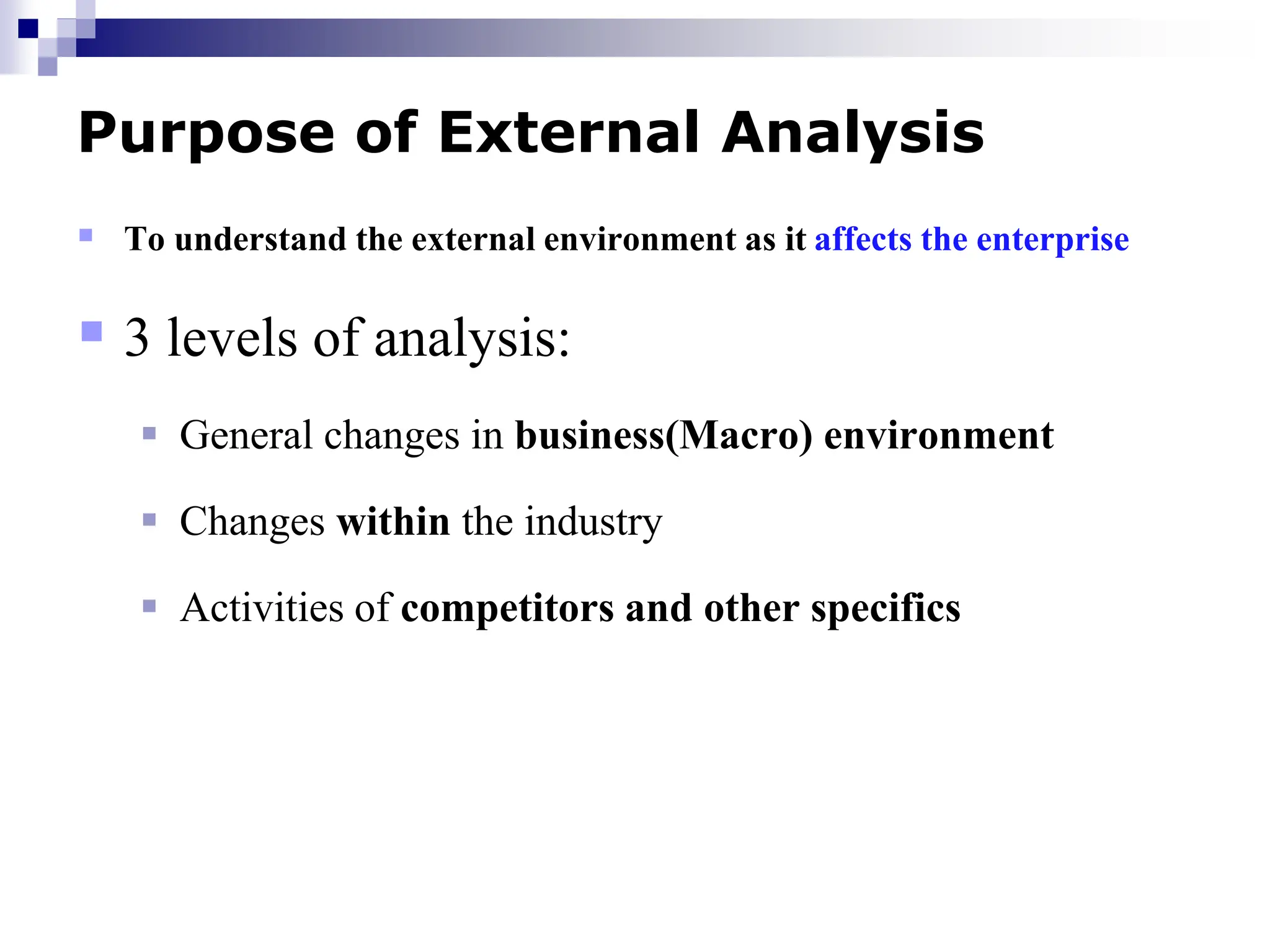 chapter 4 Environmental Analysis and Appraisal.ppt