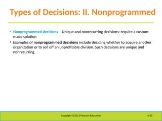 Foundations of Decision Making: Managerial Processes and Biases | PPT