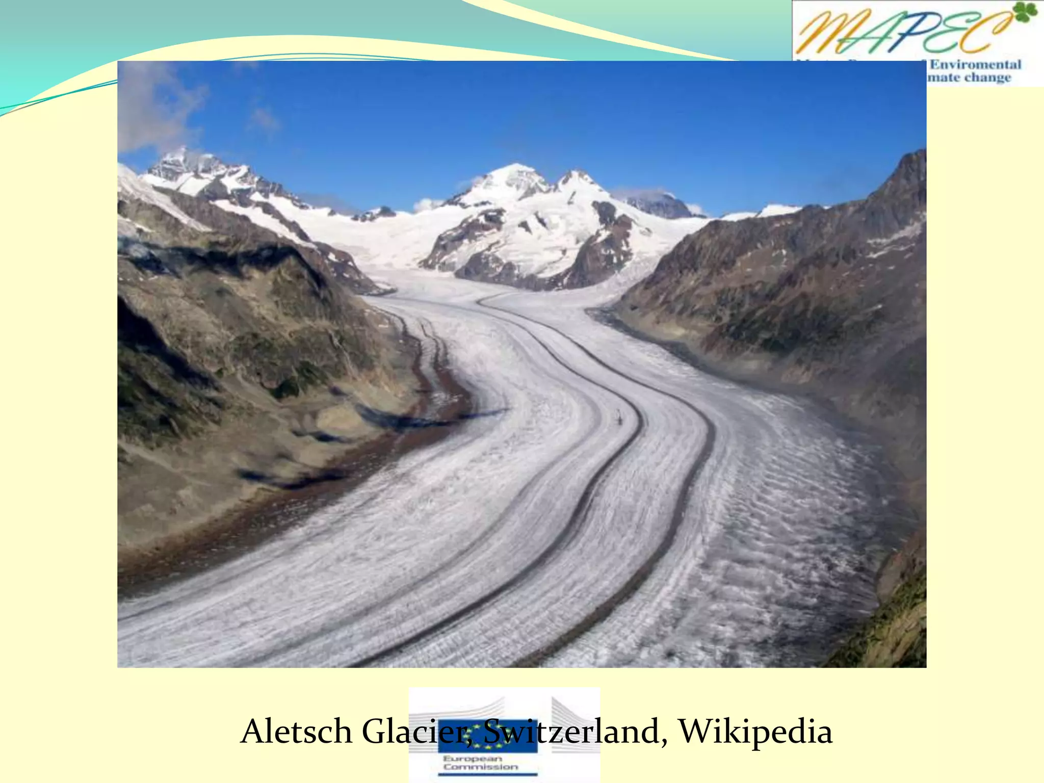 Aletsch Glacier, Switzerland, Wikipedia
 