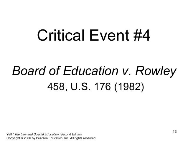 the board of education v rowley Their ruling strengthened the seminal, 1982 special education case, board of education of the hendrick hudson central school district v rowley in the rowley. the board of education v rowley Their ruling strengthened the seminal, 1982 special education case, board of education of the hendrick hudson central school district v rowley in the rowley.