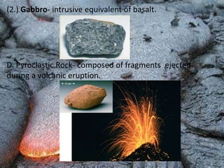 Chapter 4! Igneous Rocks | PPTX