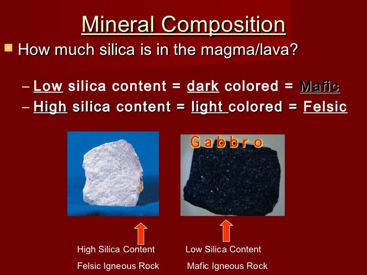 Chapter 4 igneous rocks formation 20122013