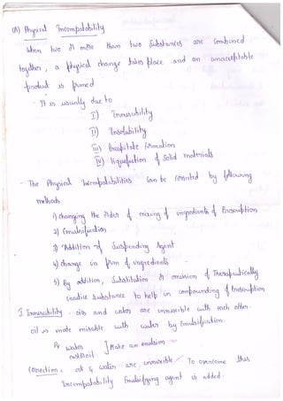 Avoid Incompatibilities pharmaceutical incompatibilities, overcoming methods | PDF