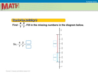 Number Inquiry (7) Inquiry Lab - Add and Subtract on the Number Line | PPTX