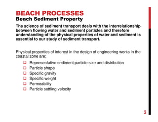 Chapter 4 Introduction to beach processes and management strategies | PDF