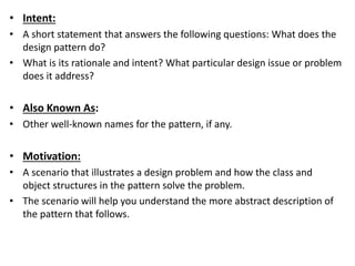 Design Intent Abstract Chapter 4_Introduction to Patterns.ppt