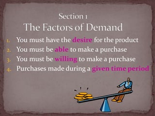 ch 4 vocabulary demand the combination of desire... Chapter 4 lecture | PDF