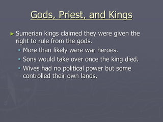 Chapter 4 lesson 1 the sumerians.pptx presentation | PPTX