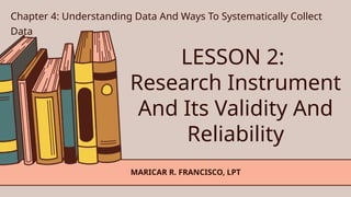 Chapter 4 Lesson 3.pptx Practical Research 2 | PPTX