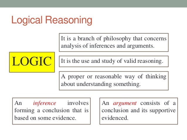 Examples Of Logical Reasoning