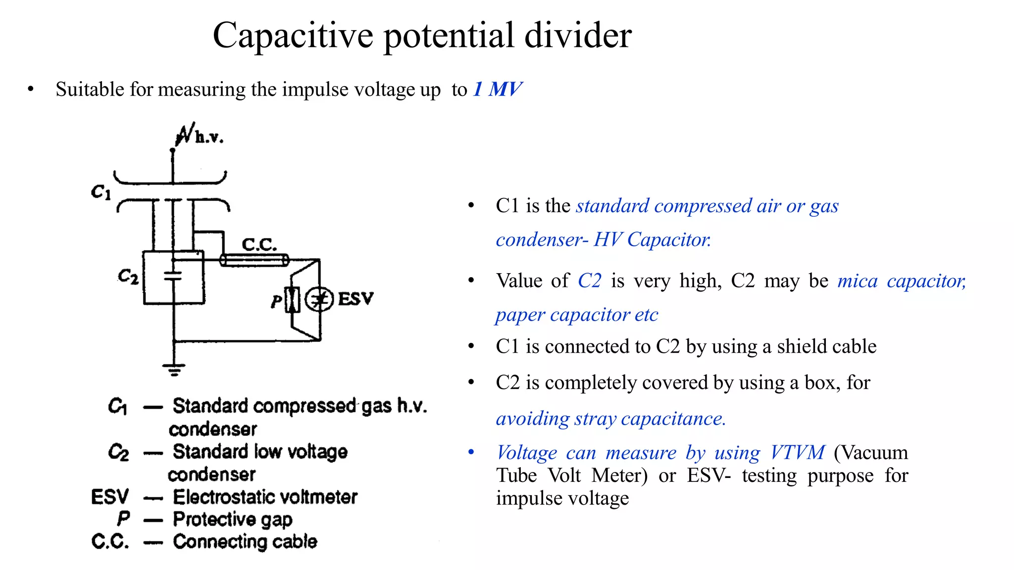 measurement of high voltage and high currents | PPTX
